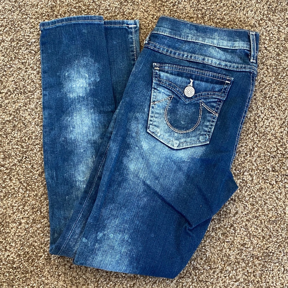 Classic true religion Indigo Straight womens Jeans